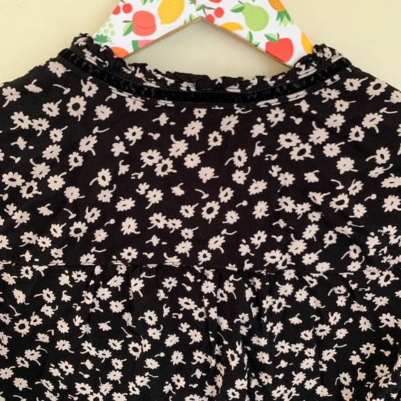 Urban Outfitters Floral print long sleeve crop top - Picture 6 of 7